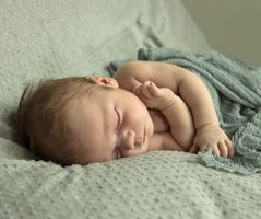 Carla Fotografie - Newborn - Boy grey
